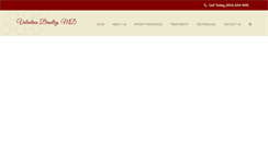 Desktop Screenshot of drvalentinabradley.com
